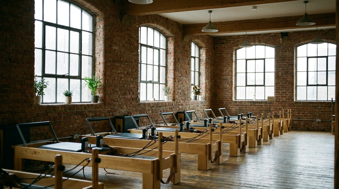 A Pilates studio in London